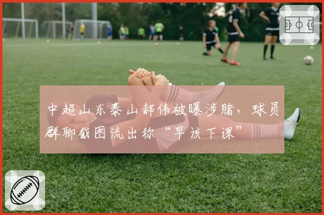 中超山东泰山郝伟被曝涉赌，球员群聊截图流出称“早该下课”
