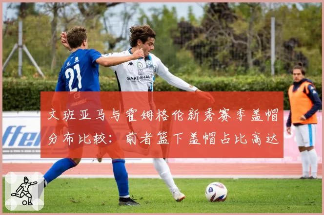 文班亚马与霍姆格伦新秀赛季盖帽分布比较：前者篮下盖帽占比高达76%